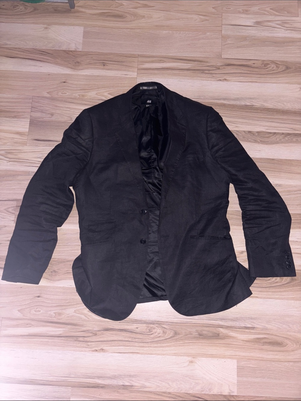 Vintage H&M Men's Black Blazer/ sport coat. Like new! Size xl / 42R !!!